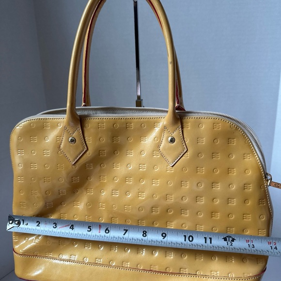 ✨Arcadia Buttercup Yellow Patent Leather Handbag✨ - Picture 15 of 16